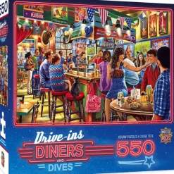 Drive-Ins, Diners, and Dives - Duffy's Sports & Suds - 550 Piece Puzzle