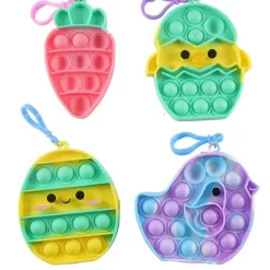 4" Easter Bubble Popper Clip on Assorted Styles