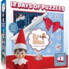 Elf on the Shelf - Advent Calendar - 12 48pc Puzzles