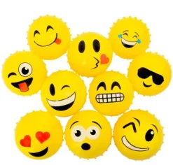 5" Emoticon Knobby Ball