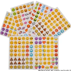 7.5" Emoticon Stickers