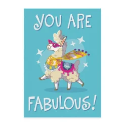 Empowerment - Fabulous Llama Card