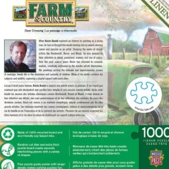 Farm & Country - Deer Crossing - 1000 Piece Puzzle