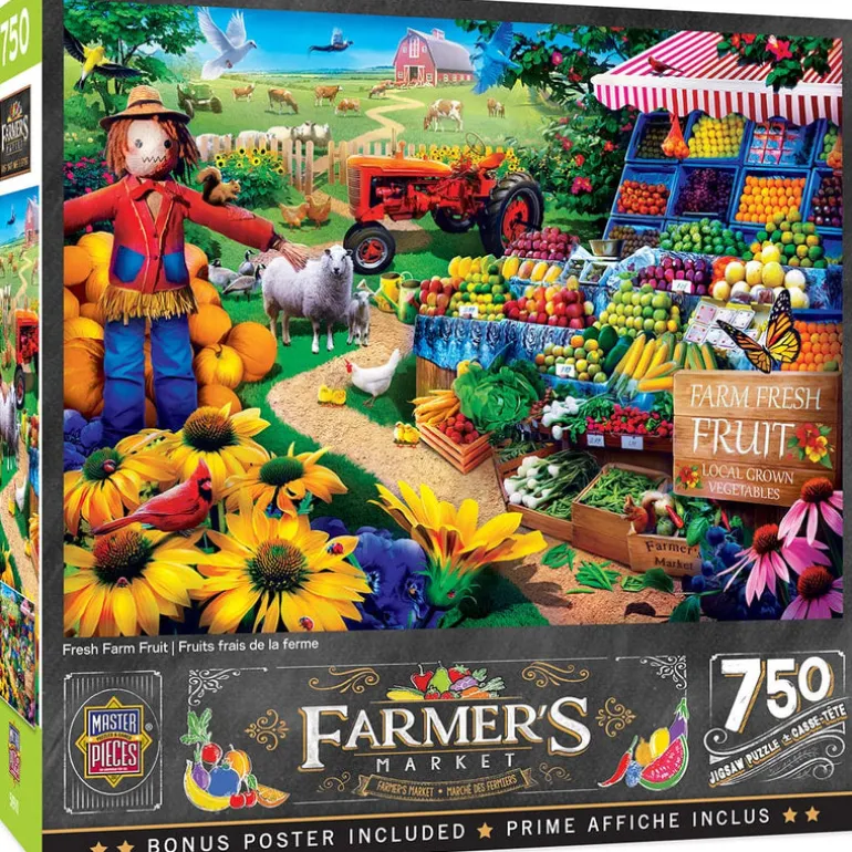 Farmer's Market - Fresh Farm Fruit - 750 Piece Puzzle