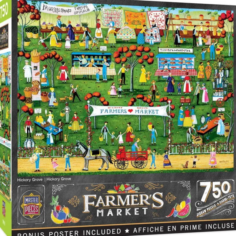Farmer's Market - Hickory Grove - 750 Piece Puzzle