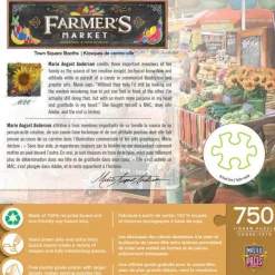 Farmer's Market - Town Square Booths - 750 Piece Puzzle