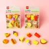 Fast Food Series Mini Erasers Card