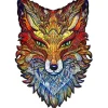 Fiery Fox Wooden Puzzle