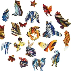 Fiery Fox Wooden Puzzle