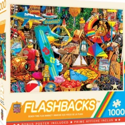 Flashbacks - Beach Time Flea Market - 1000 Piece EZGrip Puzzle