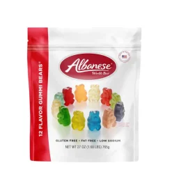 12 Flavor Gummi Bears 27 oz. Share Size Bag