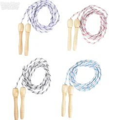 7 Foot Jump Rope With Wooden Handle