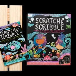 Friendly Fish Scratch and Scribble Mini Scratch Art Kit