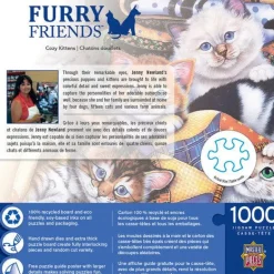 Furry Friends - Cozy Kittens - 1000 Piece Puzzle