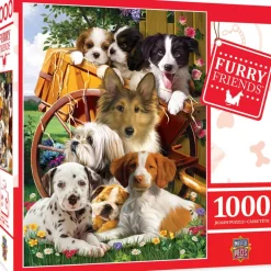 Furry Friends - Ready for Work - 1000 Piece Puzzle