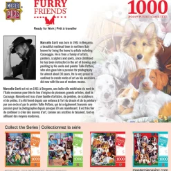 Furry Friends - Ready for Work - 1000 Piece Puzzle