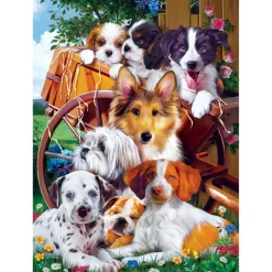 Furry Friends - Ready for Work - 1000 Piece Puzzle