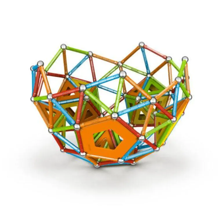 Geomag Masterbox Supercolor Panels Recycled 338 Pieces