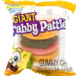 Giant Krabby Patties Gummy Candy
