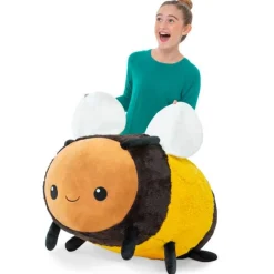 Giant Massive Plush - 32" Fuzzy Bumblebee