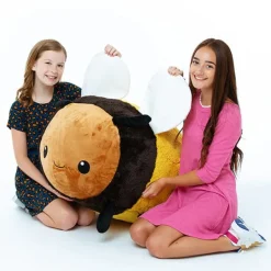 Giant Massive Plush - 32" Fuzzy Bumblebee