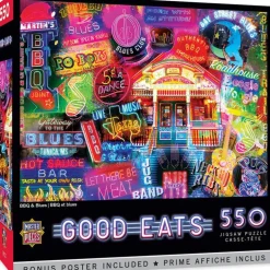 Good Eats - BBQ & Blues - 550 Piece Puzzle