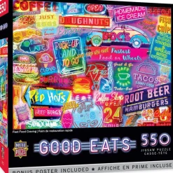 Good Eats - Fast Food Craving - 550 Piece Puzzle