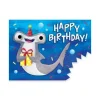 Googly Eyes - Shark Birthday Card