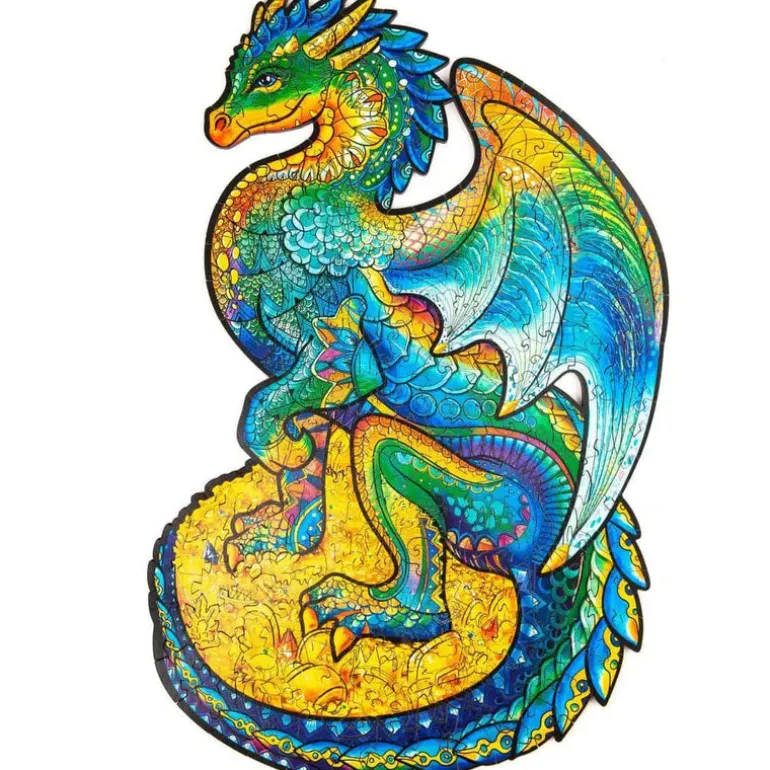 Guarding Dragon Wooden Puzzle