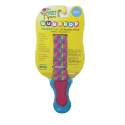 Gumdrop Pacifier Clip 1 Pack Boy/Girl Assortment