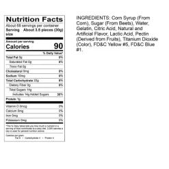 Gummi Apple Rings 4.5 lb. Bag