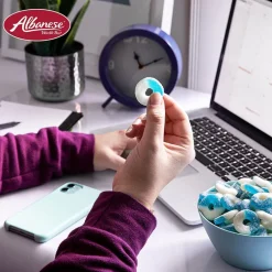 Gummi Blue Raspberry Rings 4.5 lb. Bag