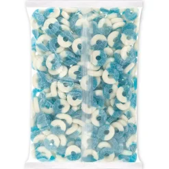Gummi Blue Raspberry Rings 4.5 lb. Bag
