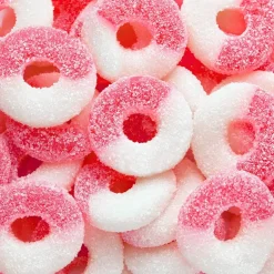 Gummi Watermelon Rings 4.5 lb. Bag