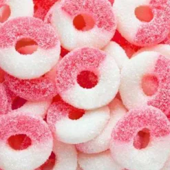 Gummi Watermelon Rings 4.5 lb. Bag