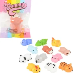 1.5" Gummy Zoo Animals Assorted Styles