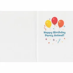 Hamster Party Birthday Card