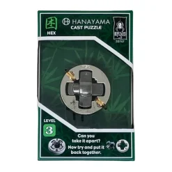 Hanayama Cast Puzzle - Hex - Level 3