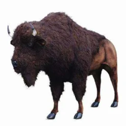 Hansa Plush Buffalo Lifesize 96''L x 72"H