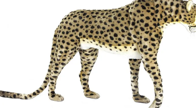 Hansa Plush Cheetah Life Size 50"