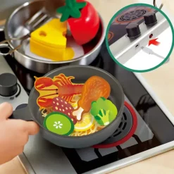 Hape Deluxe Kitchen Playset With Fan Fryer