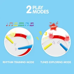 Hape Learn To Play Drum | Toy Percussion Instrument