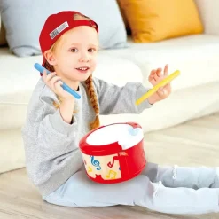 Hape Learn To Play Drum | Toy Percussion Instrument