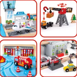 Hape Super Cityscape Transport Bucket Set