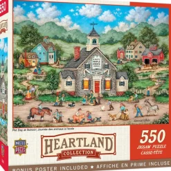 Heartland Collection - Pet Day at School - 550 Piece Puzzle