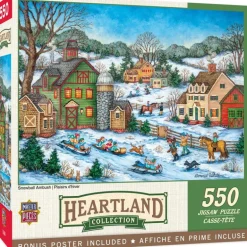 Heartland Collection - Snowball Ambush - 550 Piece Puzzle
