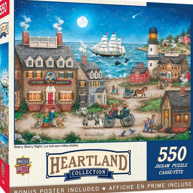 Heartland Collection - Starry Starry Night - 550 Piece Puzzle
