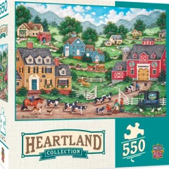 Heartland Collection - The Curious Calf - 550 Piece Puzzle