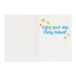 Hedgehog Foil Birthday Card