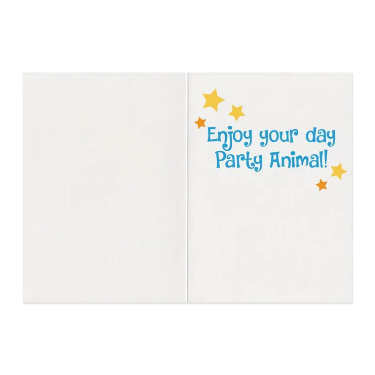 Hedgehog Foil Birthday Card